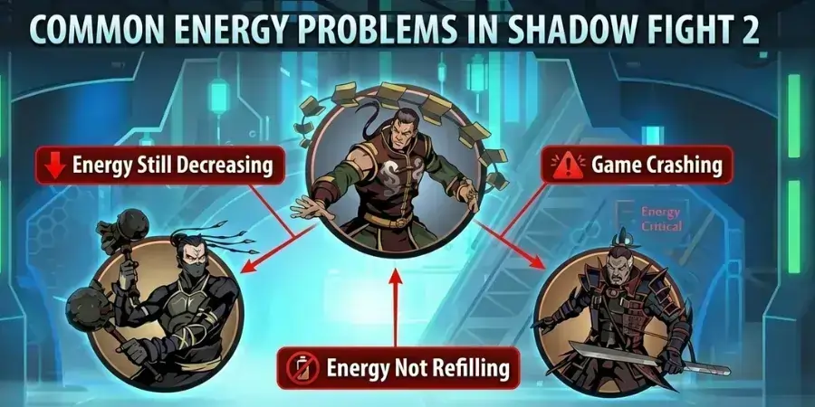 Energy Management in Shadow Fight 2 MOD APK – Master Guide (2026) 6 Common Energy Problems in Shadow Fight 2 Mod Apk