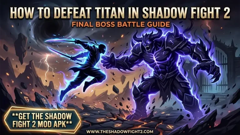 How to Defeat Titan in Shadow Fight 2 – Final Boss Battle Guide 12 Defeat Titan in Shadow Fight 2 Mod Apk