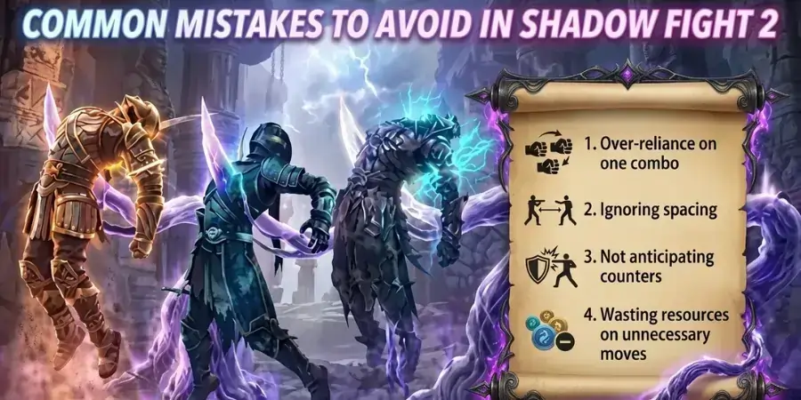 Common Mistakes to Avoid in Shadow Fight 2 Mod Apk
