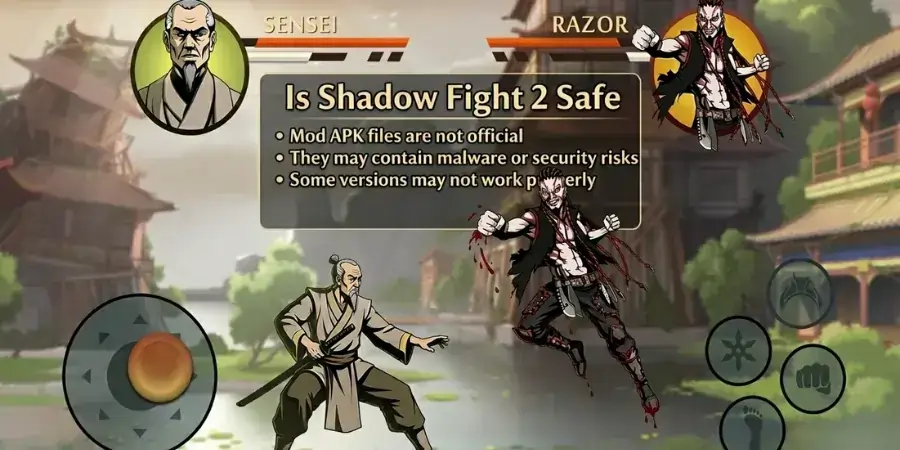 Is Shadow Fight 2 Mod APK Safe