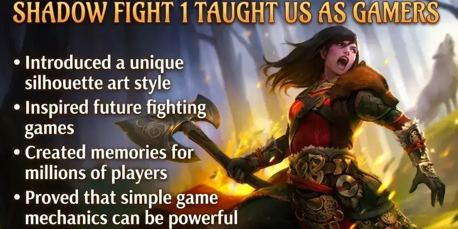 Shadow Fight 1 Taught Us as Gamers