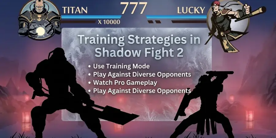 Training Strategies in Shadow Fight 2