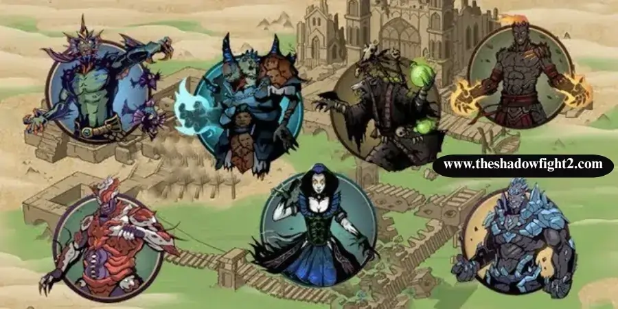 Underworld Bosses in Shadow Fight 2