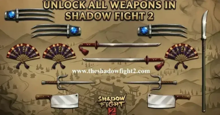 Unlock All Weapons in Shadow Fight 2 Mod Apk